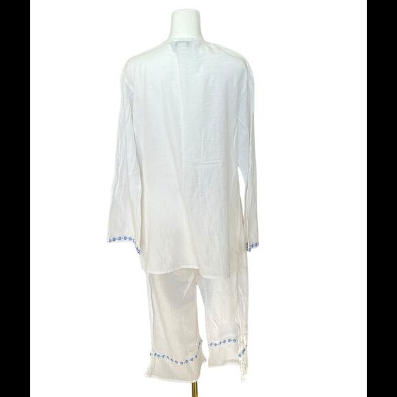 J Valdi Beach Comber Coverup Top and Bottom set - Picture 2 of 12